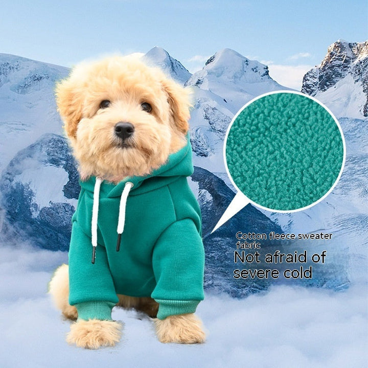 Elevate Your Pet's Style with Our Hooded Sweater!