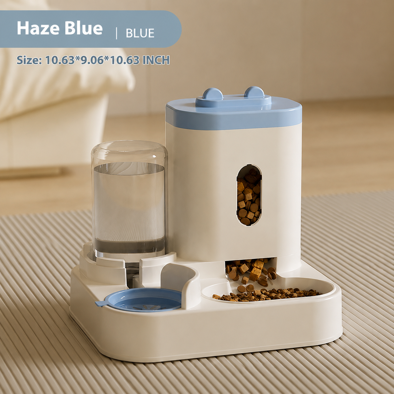 Automatic Pet Food And Water Feeder Bowl Set