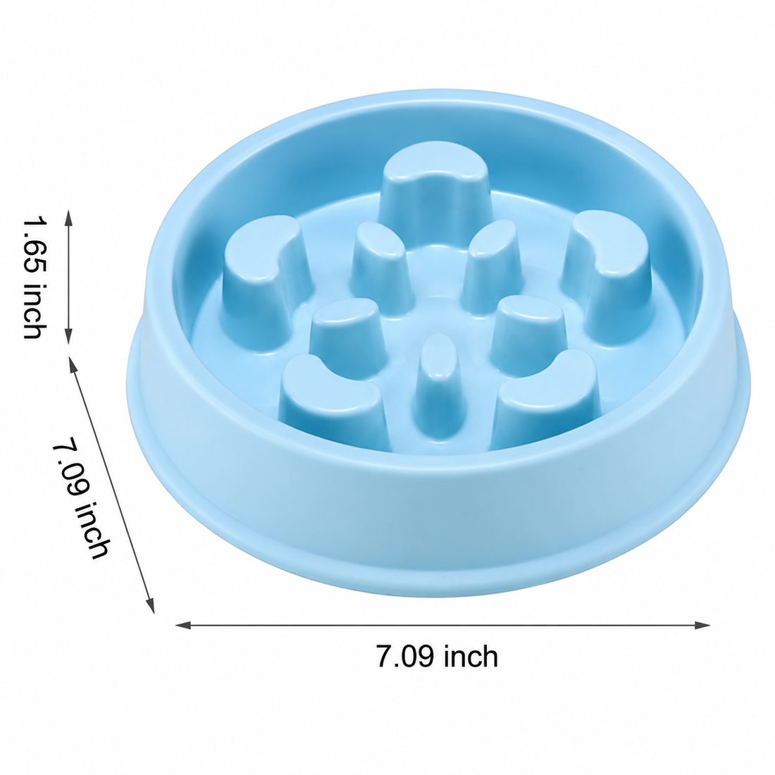 Pet Bowl Anti Choking Slow Feeding Puzzle Feeder