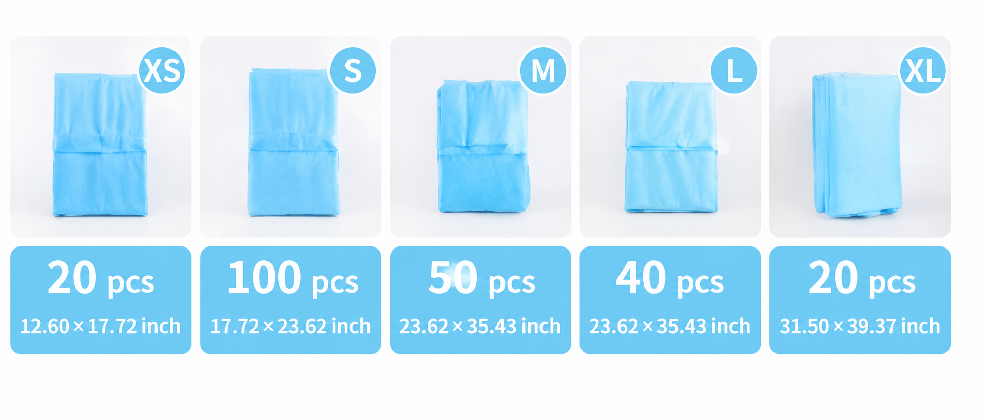 Thickened Absorbent Pet Diaper Pad For Hygiene