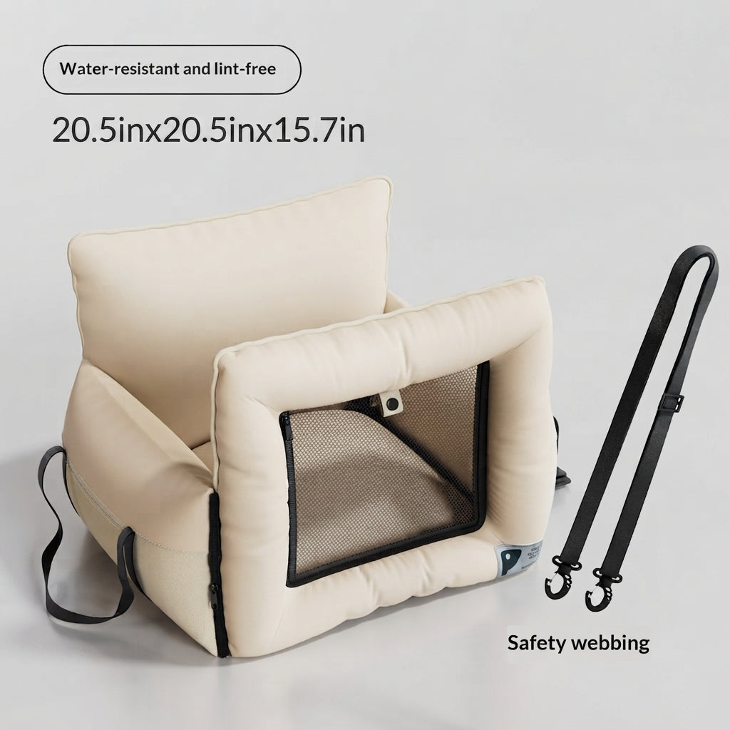 Detachable Washable Pet Car Travel Carrier Seat Protector